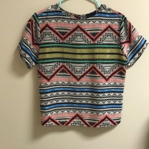Patterned top